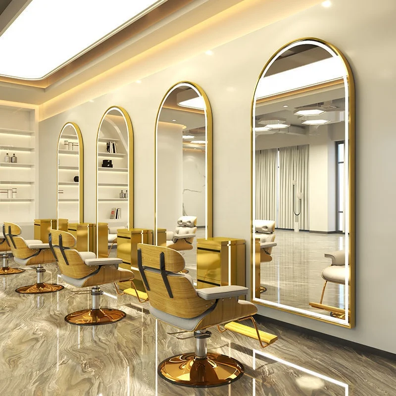 

Hotsales hair salon mirrors barber mirror salon chair and mirror set beauty equipment other salon furniture set
