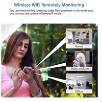 Mini caméra 1080P HD Wifi Vision nocturne Détection de mouvement Caméra vidéo Caméscope de sécurité domestique Enregistreur audio vidéo Pas de carte mémoire 5