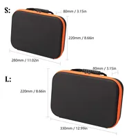 Tool Bag Oxford Cloth EVA Empty Storage Bit Organizer Portable Pouch Outdoor Technician Large Capacity Handbag 2
