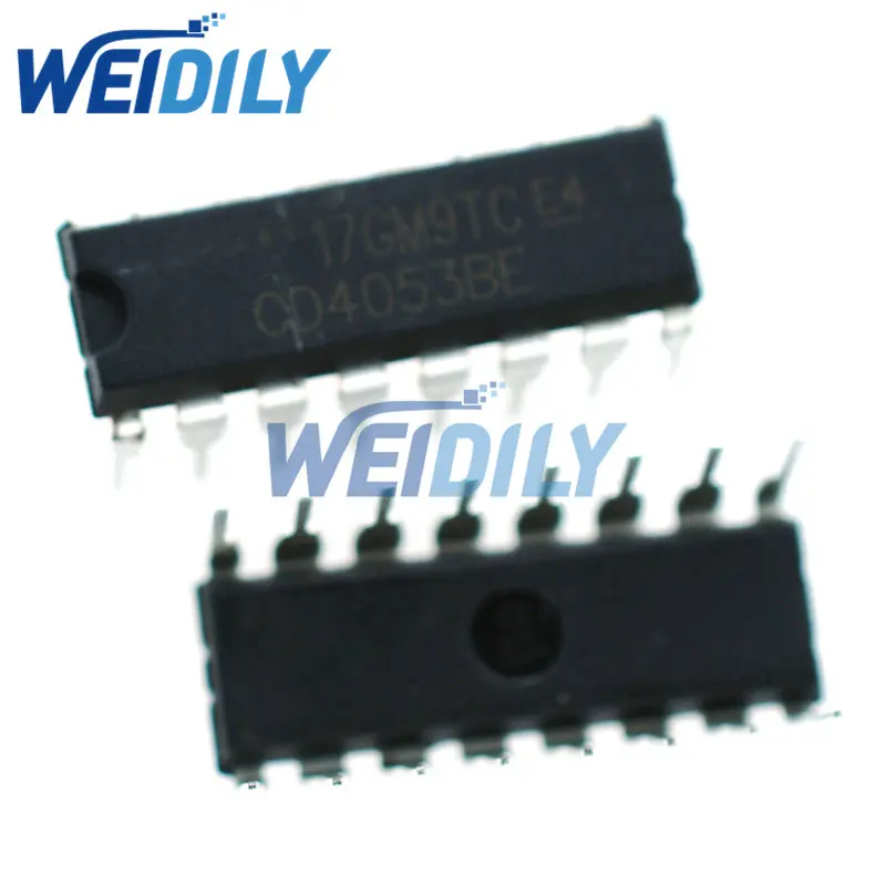 

Аналоговый переключатель IC CD4053 CD4053BE HEF4053 cd4053be 4053 DIP-16, 10 шт.