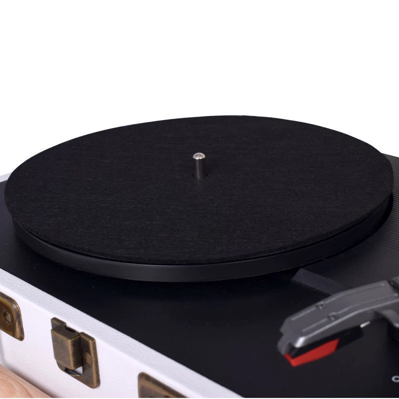 Felt Turntable Vinyl Record Pad - Professional Anti-Slip Protection Mat, 3mm Thick - Ideal
