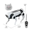 Diy Assembling Rc Robot Bionic Remote Control Mechanical Dog Stem Teaching puzzle Kit Electric Plastic Model Set Children Gift 4