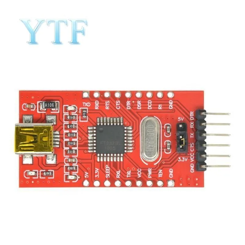 FT232-FT232BL-FT232RL-USB-2-0-To-TTL-Level-Download-Cable-To-Serial ...