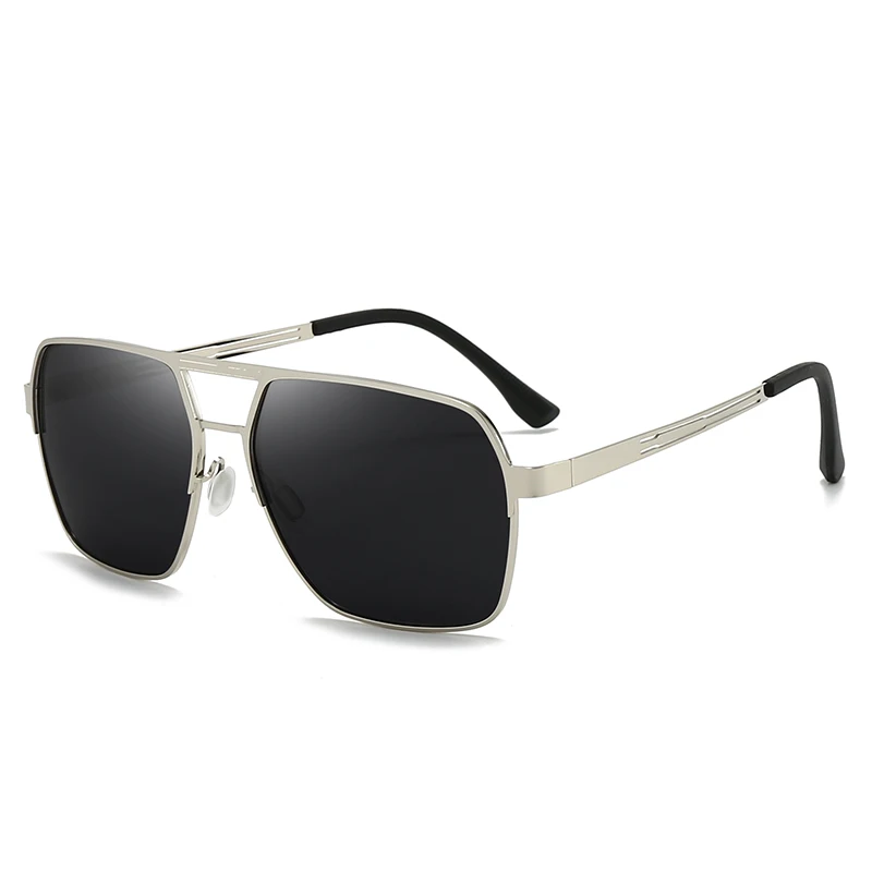 New Metal Fashion Men's Ultraviolet Sunglasses Driving Polarizing Color-changing Glasses 5151