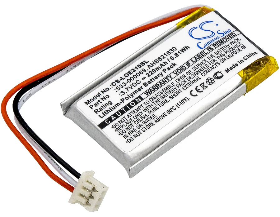 Cs 180mah/0.67wh Battery For Logitech A00031,g Pro Wireless,g304,g502