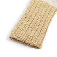 Autumn Winter Unisex Kids Baby Socks Infant Patchwork Non-slip Tube Socks High Quality Thick Warm Fleece Newborn Baby Stockings 4