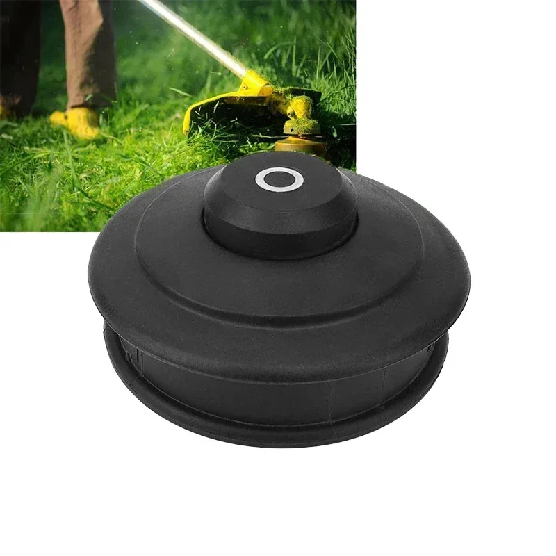 Universal M8 Aluminum Nylon Brush Mower Bump Spool Grass Trimmer 2 Lines Cutter Head Thread Line String Saw Grass Brush Mower grass trimmer head aluminum trimmer head