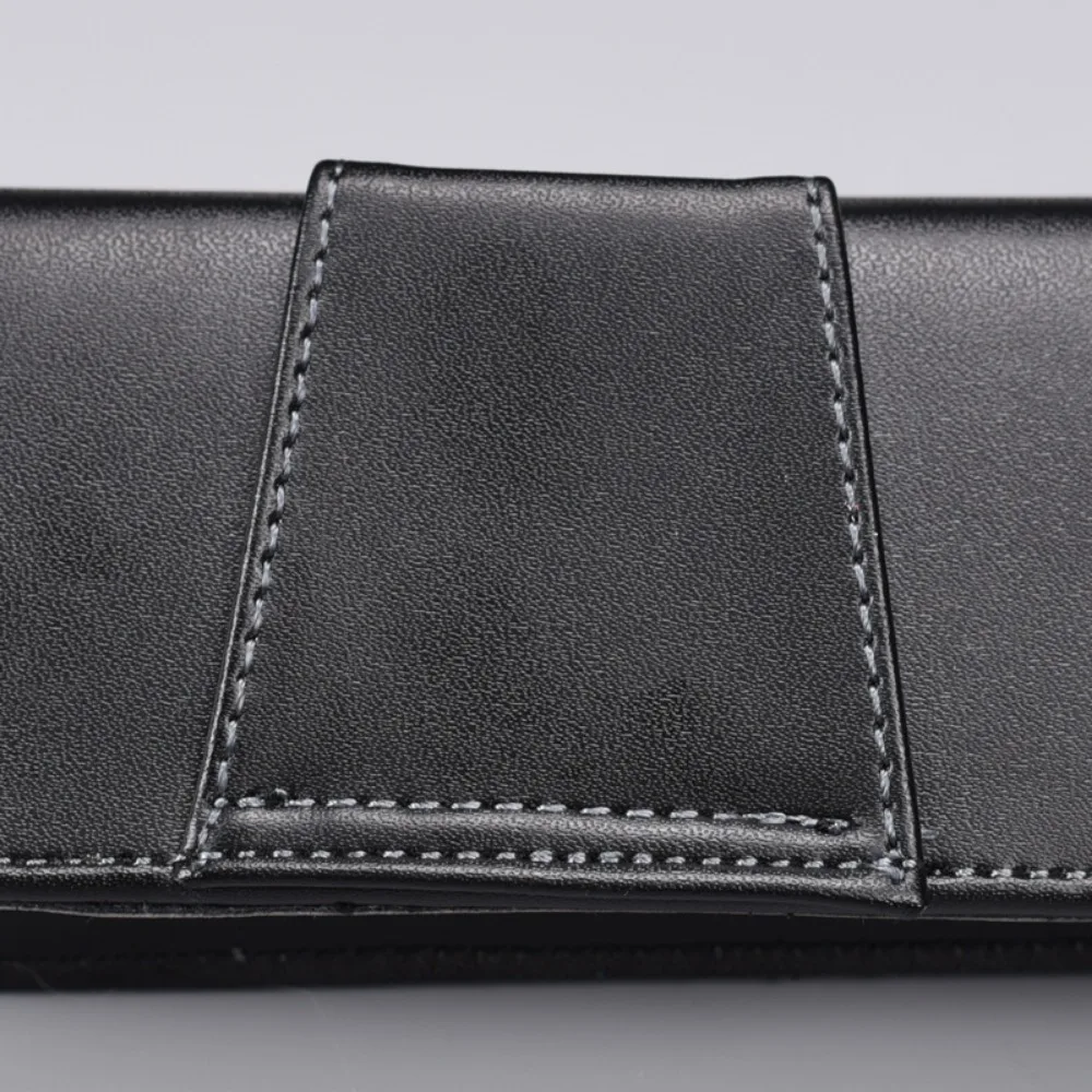 Luxury Cowhide Leather Glasses Case and Portable Storage Box