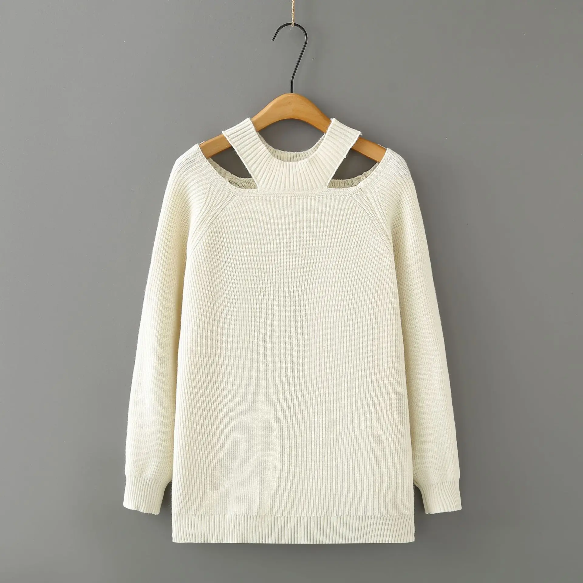 XXXXXXL Fashion Plus Size Women's Sweaters Autumn And Winter New Style Design Thick hollowed-out mid-length Pullovers