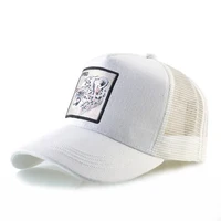 Модные кепки дальнобойщика с вышивкой, бейсболка Snapback на четыре сезона для мужчин и женщин, регулируемая шляпа с козырьком — изображение 6