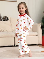 Matching Xmas Family Loungewear - "Merry Christmas" Slogan with Polar Bear Motifs, Warm & Snug 3