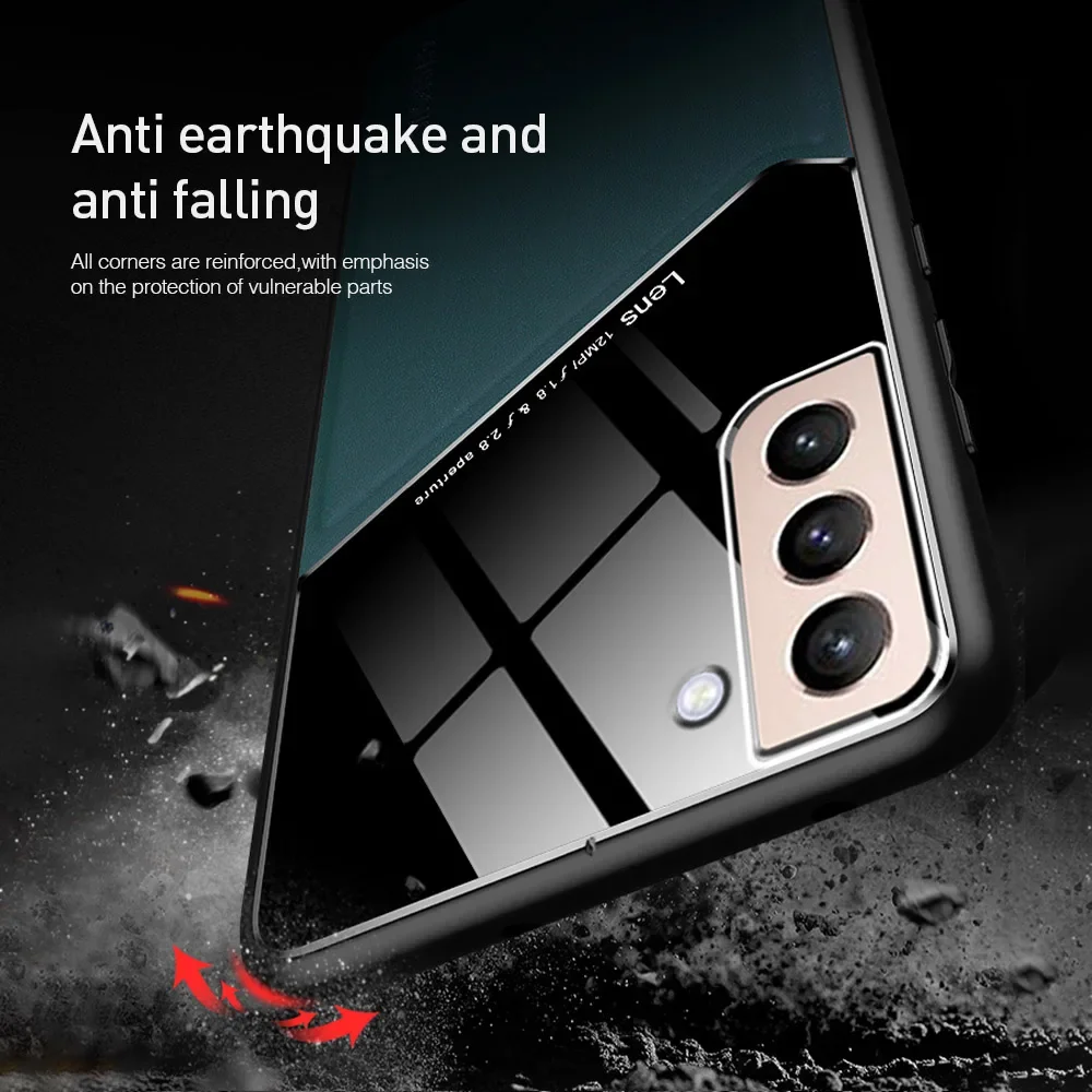 Enhanced Magnetic TPU Protective Phone Case with Car Holder Attachment
