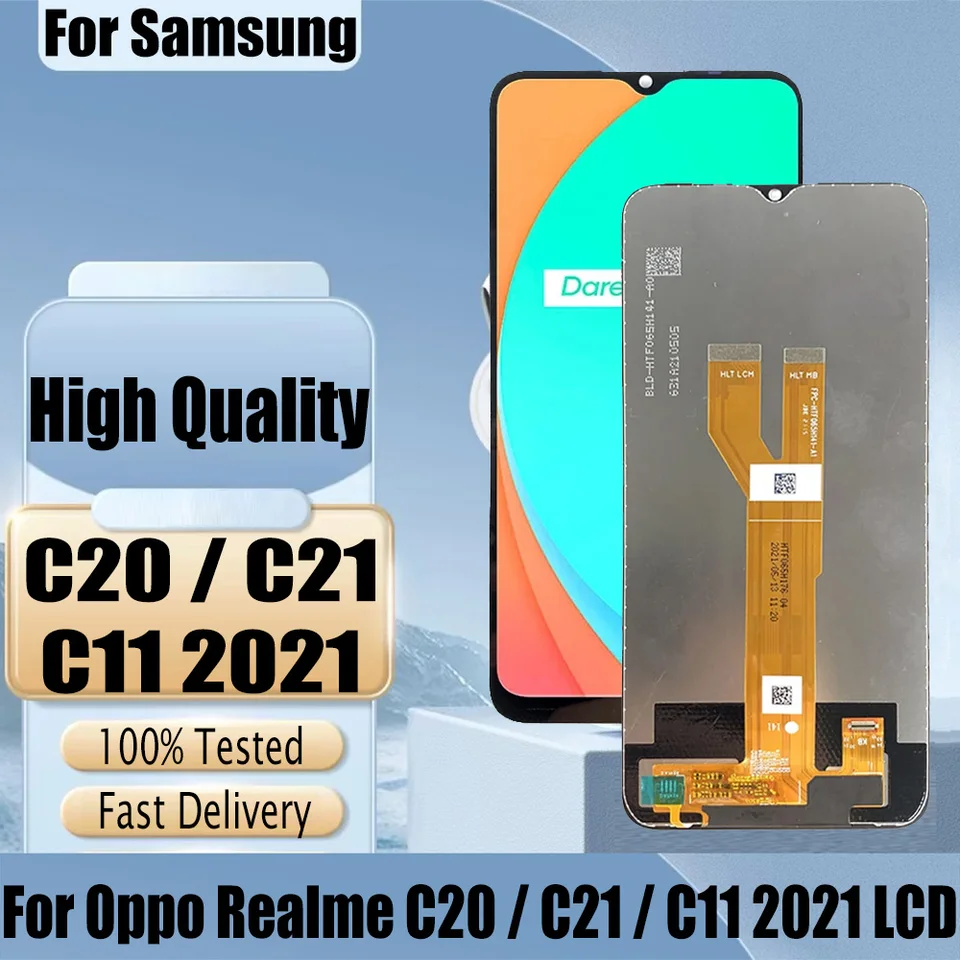 2 Pellicole Vetro Temperato 9H Per Oppo Realme C11/C20/C21, Kit Con 2 Panni, Protezione Schermo - 3