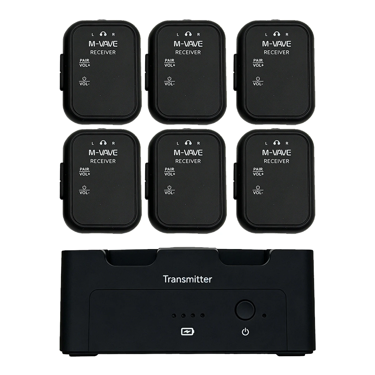 ตัวเลือกสินค้า หูฟังเกมมิ่งไร้สาย 2.4GHz เวลาแฝงต่ำ 3ms เคสชาร์จ