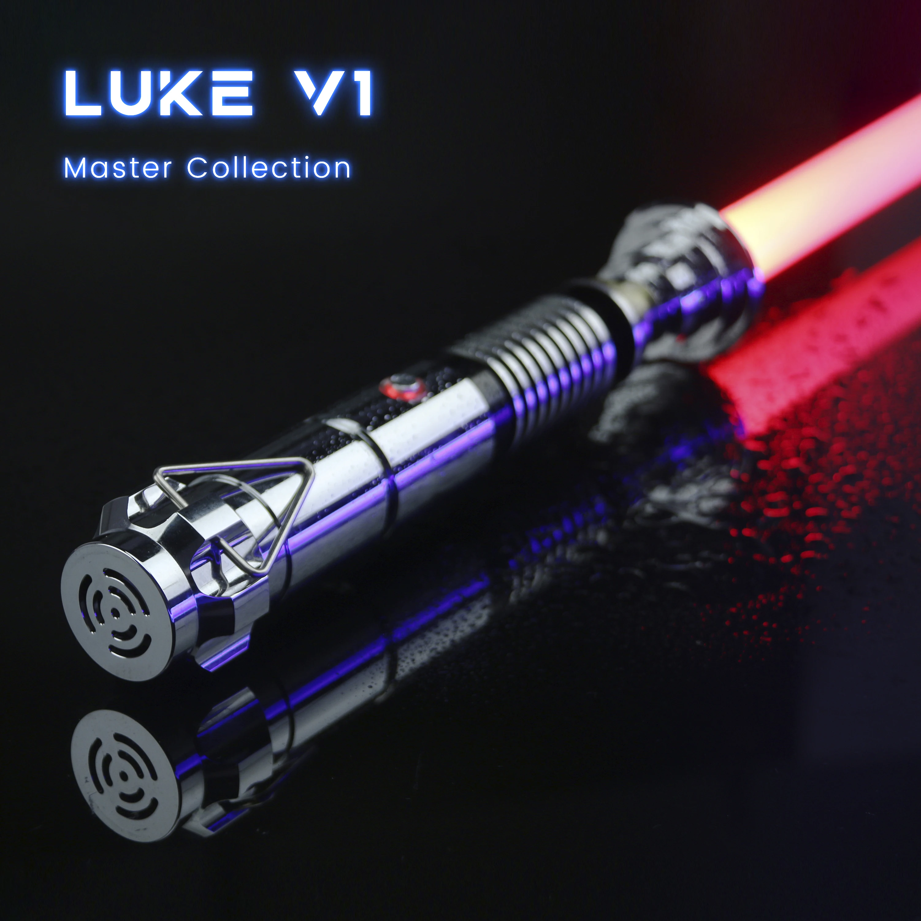 

TXQSABER Luke Skywalker Lightsaber Heavy Dueling Smooth Swing RGB Light Sword Luke V1 Metal Hilt SNV4 Laser Sword Jedi Cosplay