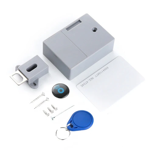 전자 잠금 장치 RFID 캐비닛 잠금, 보이지 않는 센서 잠금, 숨겨진 서랍 잠금, 키리스 어린이 안전 잠금, 도어 하드웨어 4