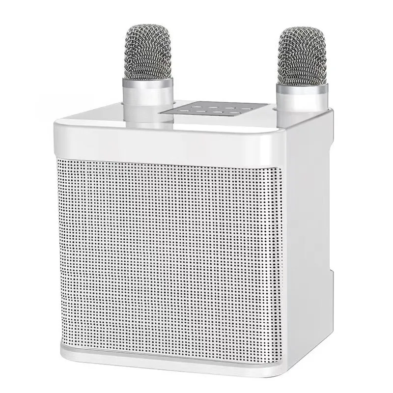3C Founder Wireless Bluetooth Speaker With Dual Microphone All-in-one Machine Home Outdoor KTV Sound System Hot Sale New