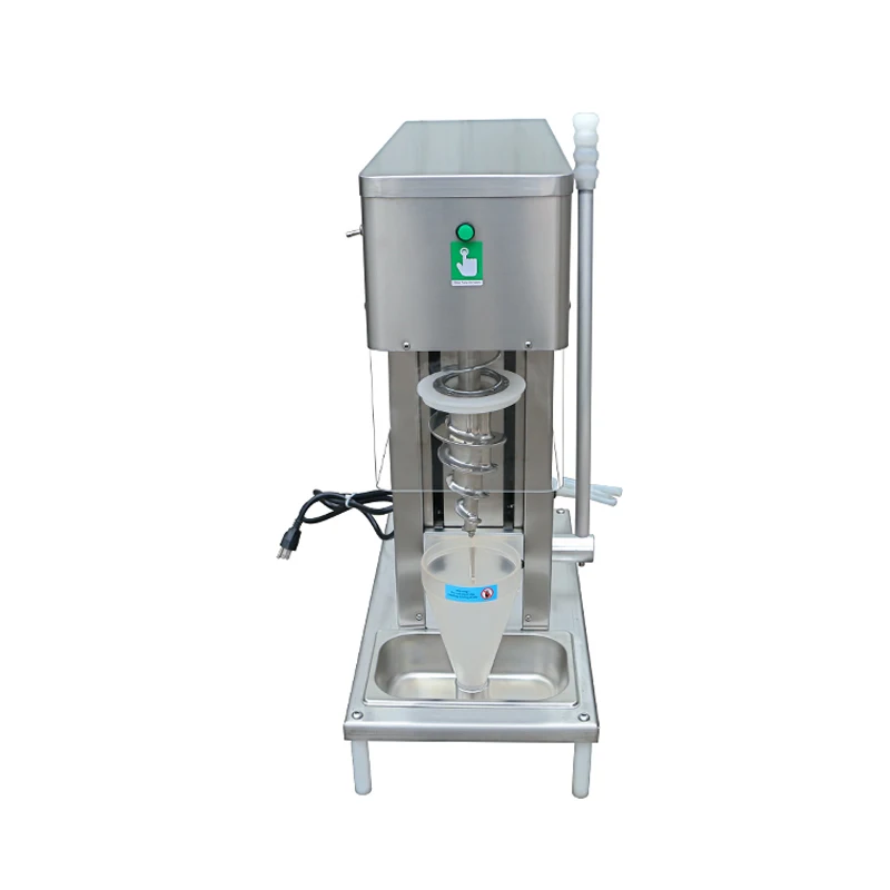 

Freeze Fruit Yogurt Ice Cream Mixer Swirl Mixer Blender Real Ice Cream Maker Stainless Steel Ice Cream Blender Machine