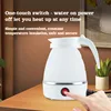 Mini Collapsible Kettle Silicone 304 Stainless Steel Electric Kettle Portable Outdoor Travel Kettle Retractable Electric Kettle 5