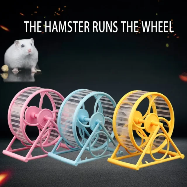 Roue de course pour hamster et overd'inde, 1 pièce, accessoire de sport, jouet 1