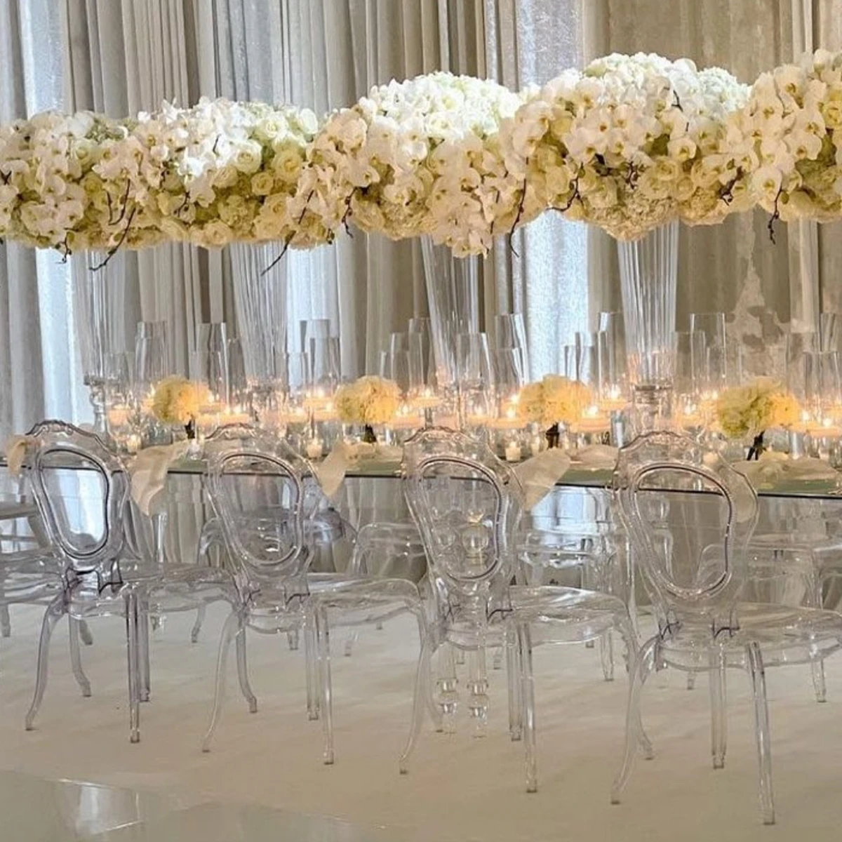 4pcs 70cm tall)Cylinder Glass Vase Home Decoration Tall Cylinder Floral Abstract Vase Thickened Clear Glass 1591
