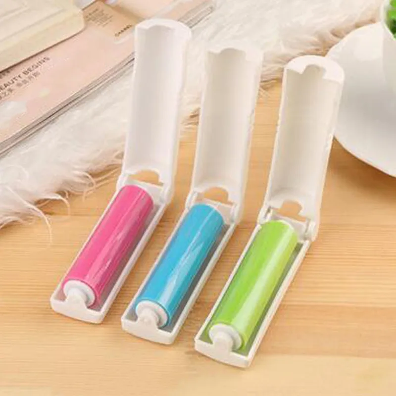 Reusable Washable Lint Roller Sticky Portable Wool Sheets Clothes Fluff