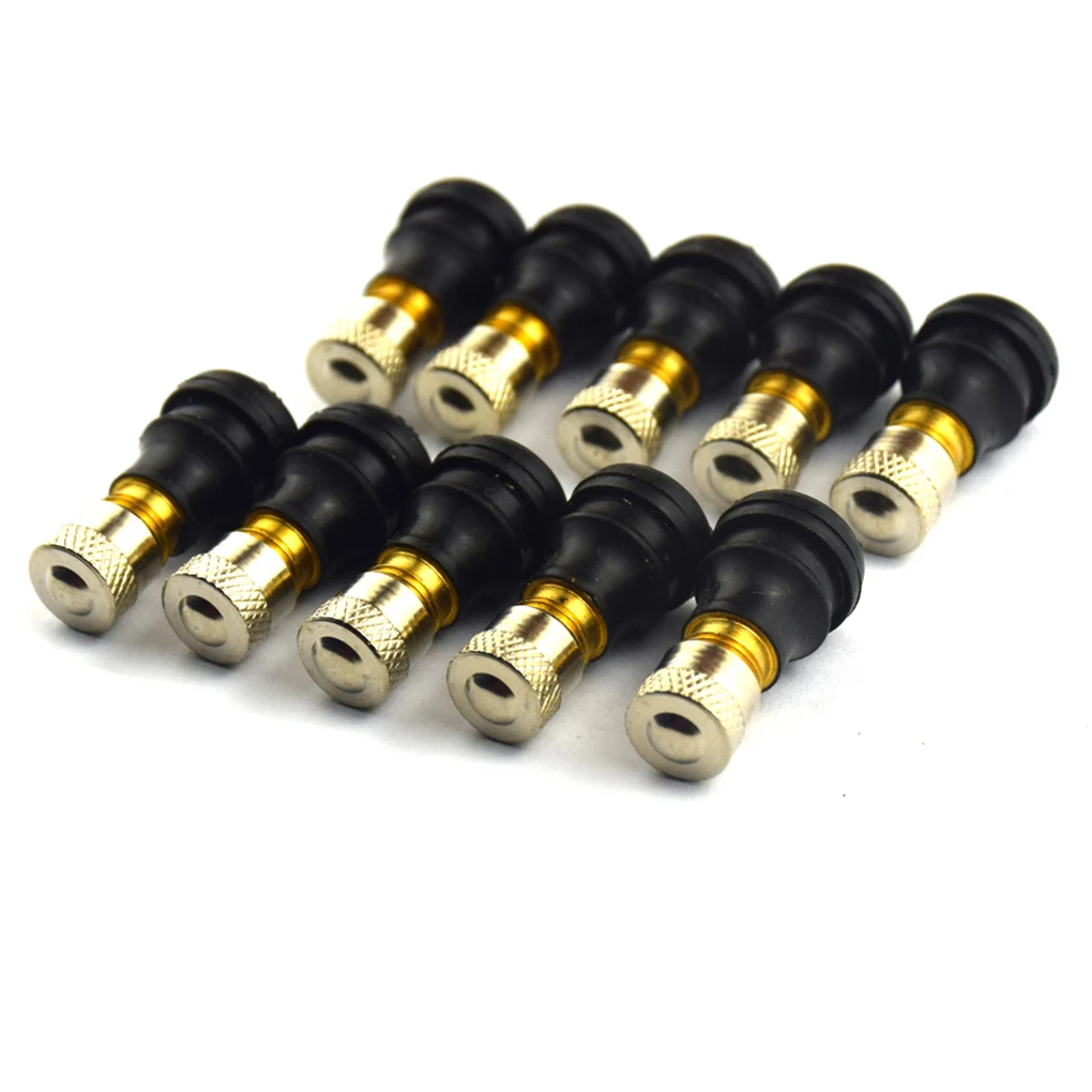 

Pack of 10 Valve Stem Mountain Bike Supplies Tire Caps Scooter Accessories