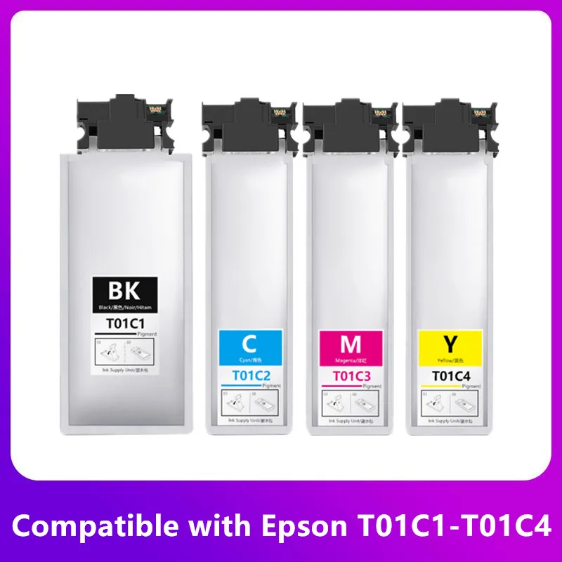 Compatibile Epson T01C1 T01C2 T01C3 T01C4 Per Stampanti Epson Workforce Pro Wf-C529R Serie Wf-C579R