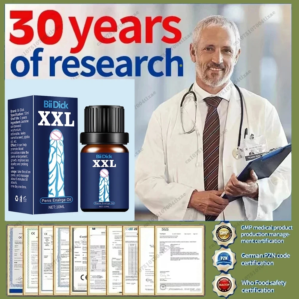 Natural Essential Massage Oil for Men
