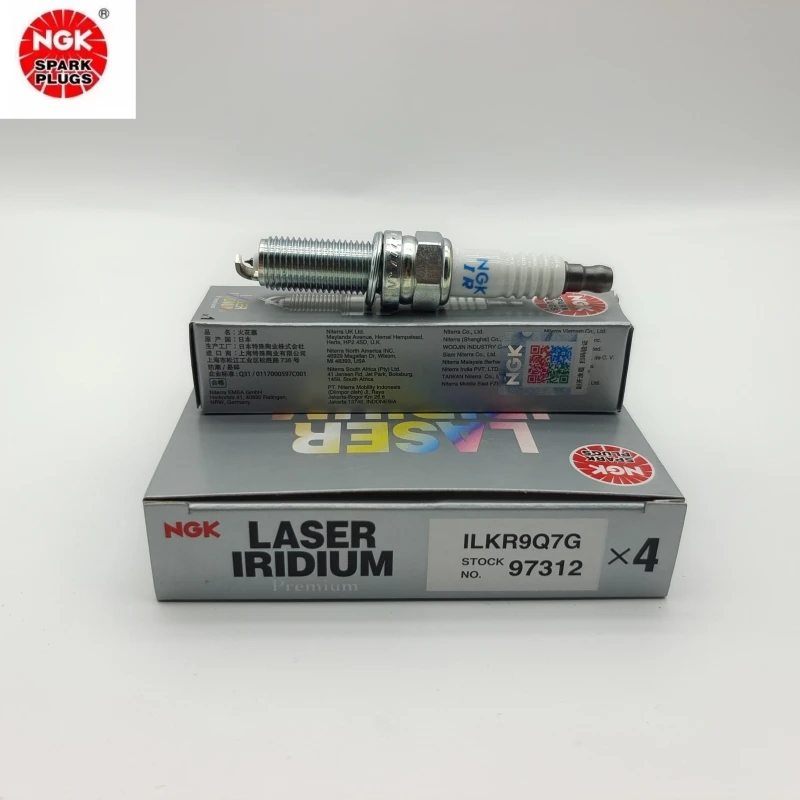 34pcsOriginalNGK97312ILKR9Q7GIridiumPlatinumSparkPlugFor