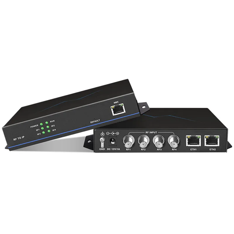 Фото Профессиональный приемник yyhc4 Ch DVBS S2 тюнер для IP IRD DVB headend спутниковый приемник №3
