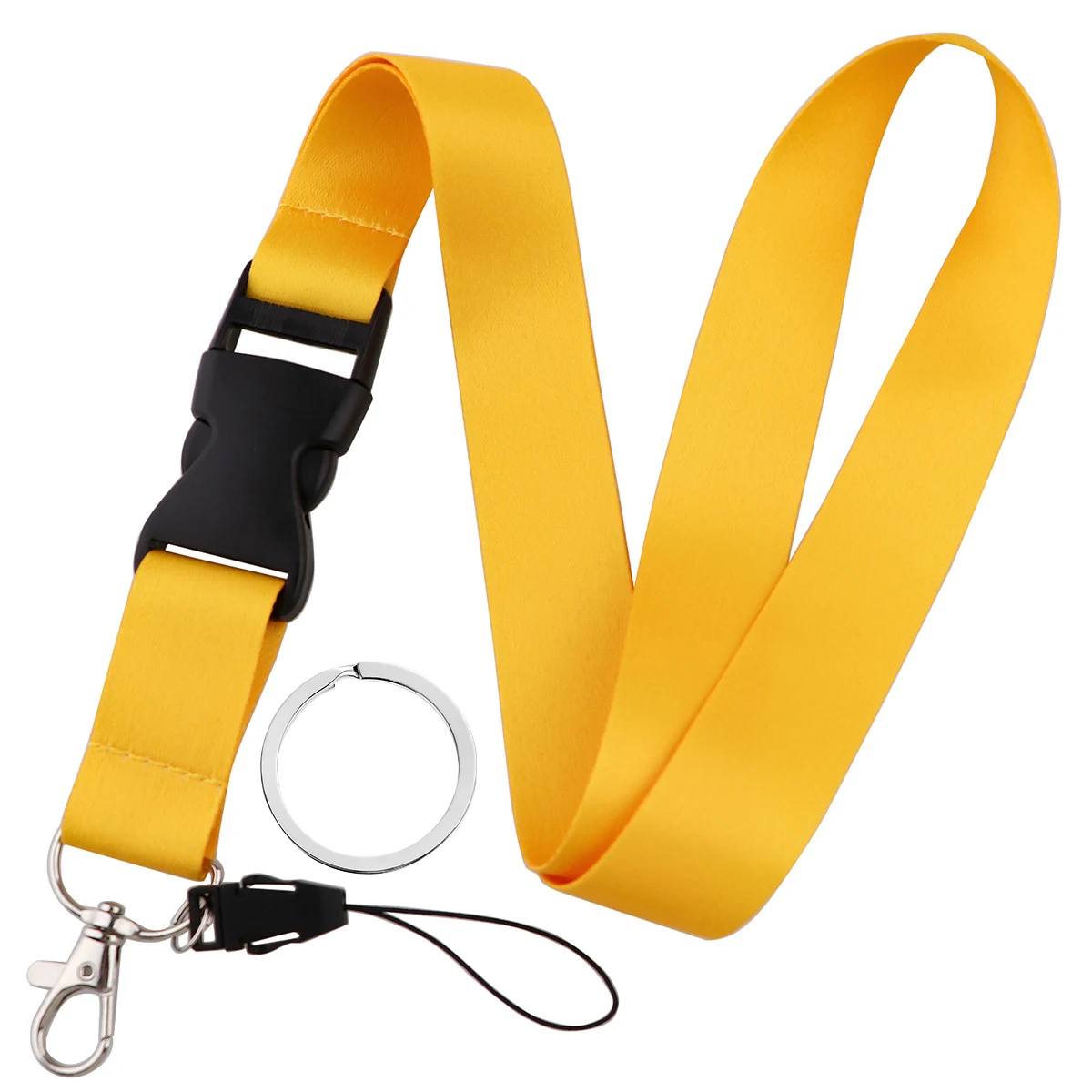 Fashion Mobile Phone Lanyard Pure Color Neck Strap Credencial Teacher Lanyard For Keys Id Card Holder Pass Key Ring Accessories Image 8