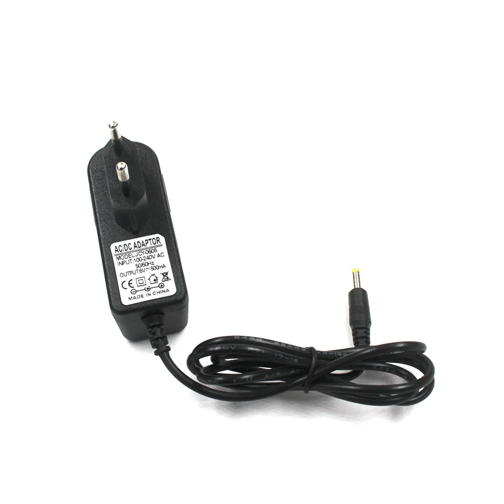 Laimaieco 6V 0.5A 500Ma Ac Dc Alimentatore Adattatore Caricabatterie Per Omron I-C10 M4-I M2 M3 M5-I M7 M10 M6 Monitor Della Pressione Sanguigna