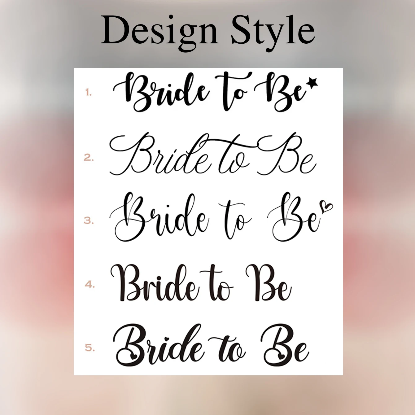 Personalized Bridal Party Sash 5