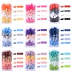 14mm 50Pcs/Lot Silicone Beads Five-pointed Star Shape Baby Teether Chew Pacifier Clip Chain  Accessoies Silico Beads BPA Free 5