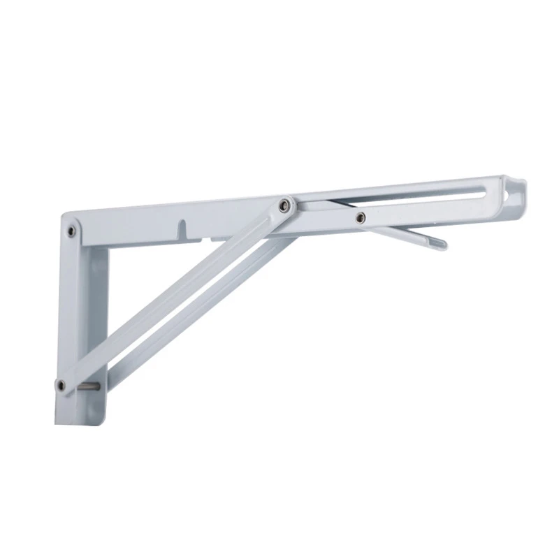 Multiple Sizes Triangle Folding Angle Bracket Heavy Support Adjustable Wall Shelves Mounted Table Shelves Home Hardware folding shelf bracket shelf bracket