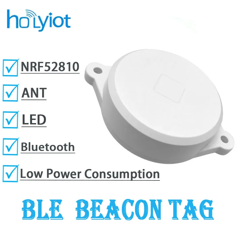 

Holyiot nRF52810 Beacon Tag Bluetooth 5.0 Low Power Consumption Module BLE Automation Modules for Smart Home IOT