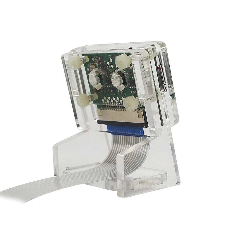 

Ov5647 Mini Camera Acrylic Holder Transparent Webcam Bracket For Raspberry Pi 3 Camera