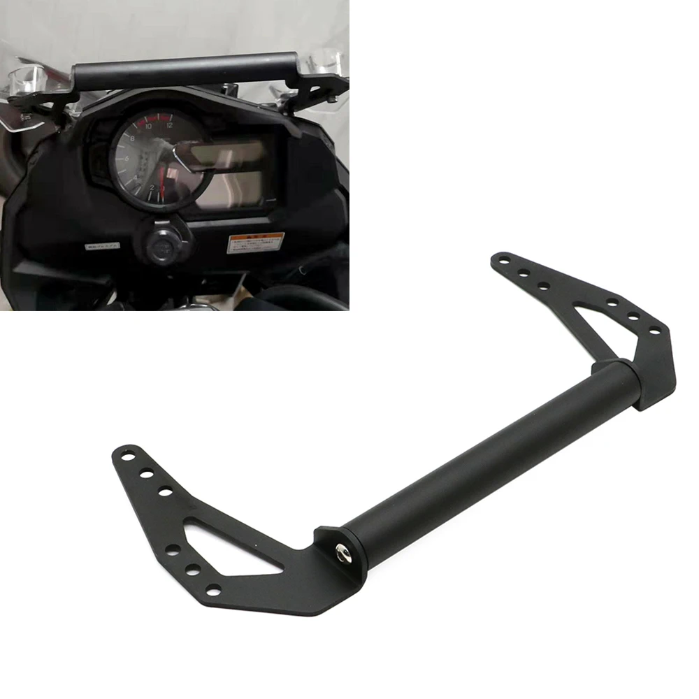 Motorcycle Aluminum Navigation Windshield GPS Phone Holder Bracket Support Mount Stand For SUZUKI V-Strom DL1000