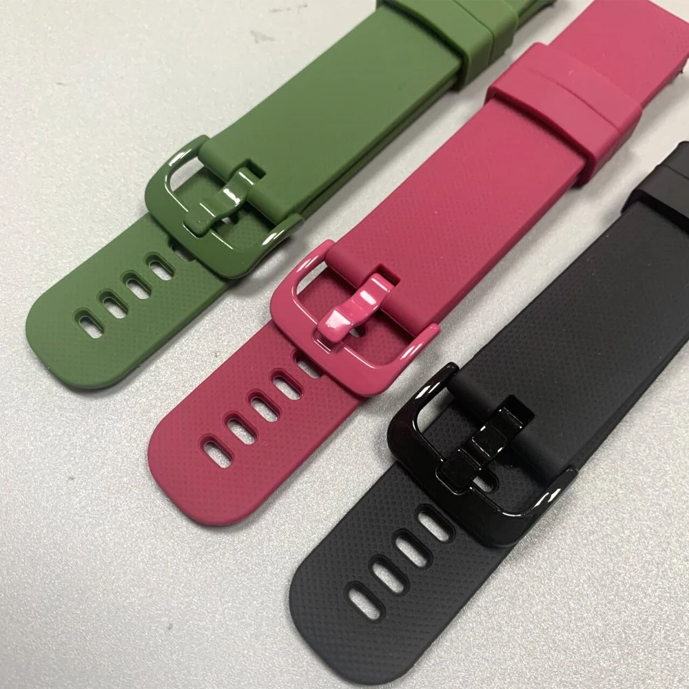 Silicone Sport Strap - Versatile 20/22mm Wristband Bracelet