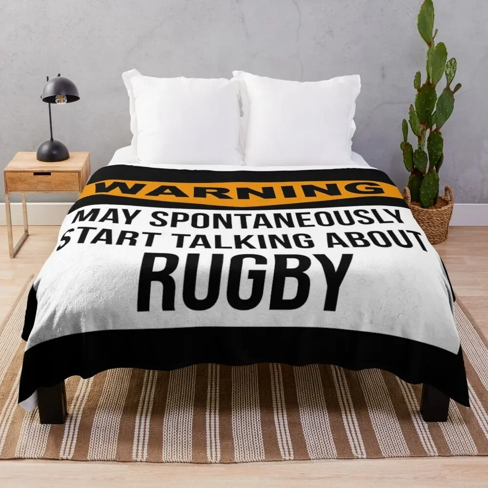 

Rugby Throw Blanket Sofa Throw fluffy Winter beds For Decorative Sofa Extra Large Throw Blankets Tourist Soft Beds Blankets