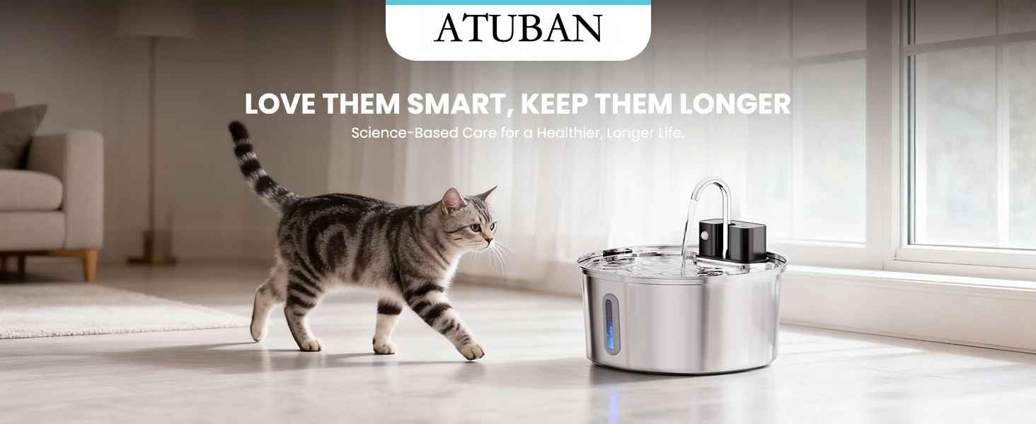 wireless cat water fountain