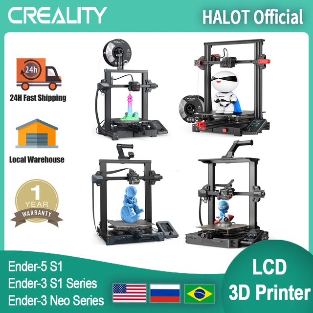 Creality Ender 3 S1 Pro 3d Printer  Ender 2 Creality 3d Printer - 3 S1  Plus 3d Printer- Aliexpress