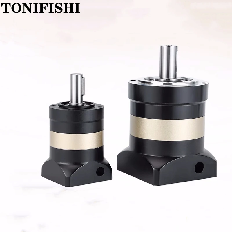 60/90/130 서보 스테퍼 모터 기어 감속기가 장착된 정밀 헬리컬 유성 감속기 PL120-L2