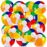 12"/20" Inflatable Beach Balls With Air Pump Swimming Pool Water Games Toys for Kids Summer Beach Party Bath Supplies Decoration 1