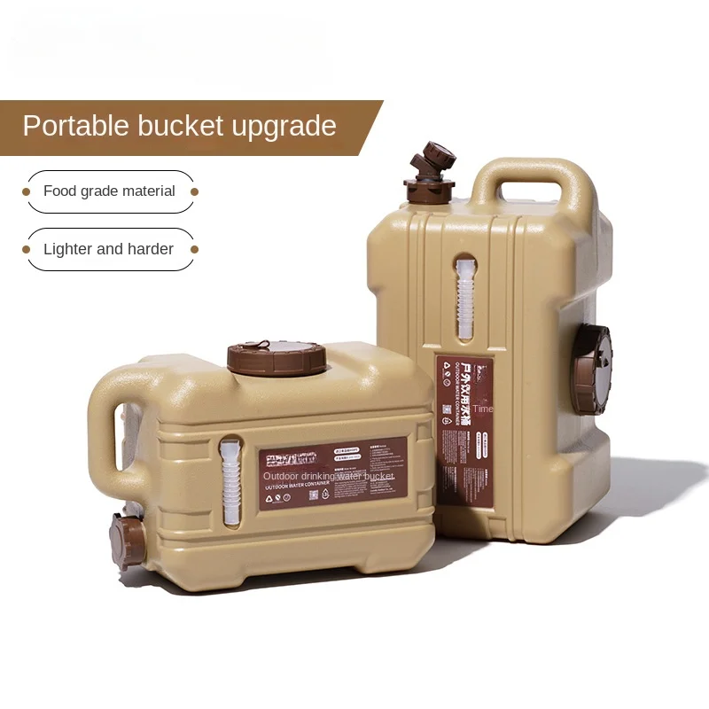 

Ведро для хранения воды, портативное уличное ведро большой емкости для пикника, кемпинга, барбекю, машины