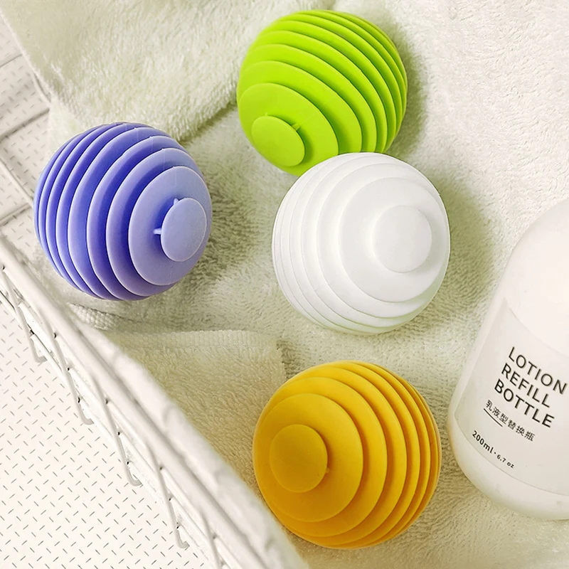 Rubber Laundry Ball Clothing Hair Cleaning Laundry Ball Household Anti-winding Washing Machine Tool Reusable