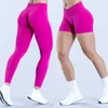 Women's Seamless High-Waisted Yoga Pants - Peach-Shaping Cross-Waist Leggings For Gym/Running Fitness Shorts Fitness Sportswear