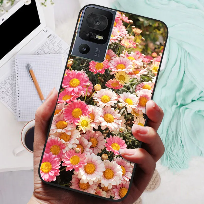 Black Lion and Wolf Silicone Soft Phone Case - Protective Shell
