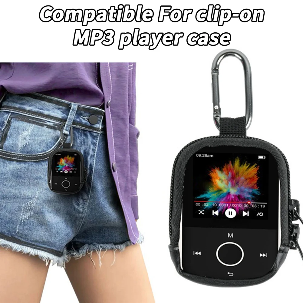

Portable Carrying Case Media Player Bag Carry Case Speaker Replacement Storage Bag With Visible Window For MP3/MP4 Player